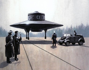 Летающие тарелки над Изборским клубом